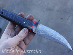 Custom (cpm S90vcore, Micarta